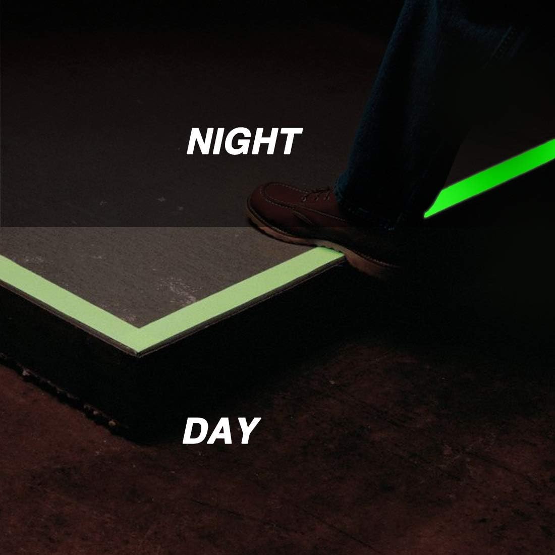 ONTWIE Luminous Tape, 33ft x 1inch Glow in The Dark Tape - Image 3