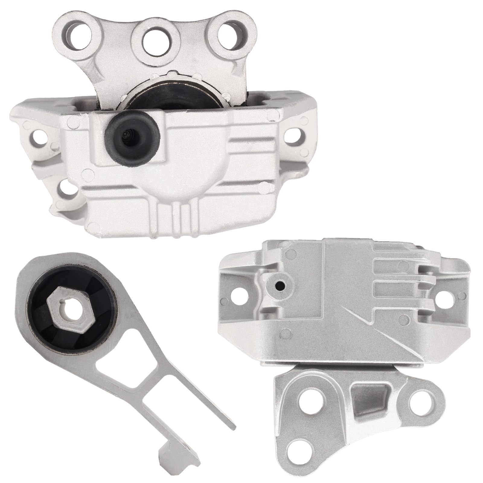 Photo 1 of MEIZIZI Engine Motor Mount & Trans Mount Set Compatible with 2016-2018 Fiat 500X 2015-2020 Renegade 17-20 Compass 15-18 Ram promaster city 2.4L Replace for A5862 A5898 68258599AA 68363755AA 68363756AA