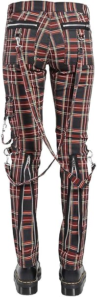 punk rock plaid pants