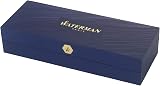 Waterman Expert Fountain Pen Stainless Steel Chrome Trim Medium Nib Gift Box view 7
