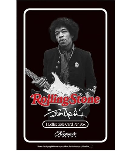 2025 Rolling Stone Jimi Hendrix Keepsake Premiere Edition Box: 1
