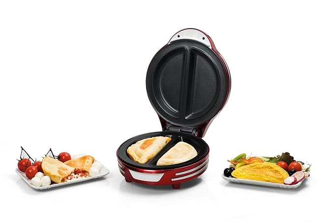 Ariete 182 MÁQUINA DE Empanadas Y Tortillas Party Time, 700 W, rojo: Amazon.es: Hogar