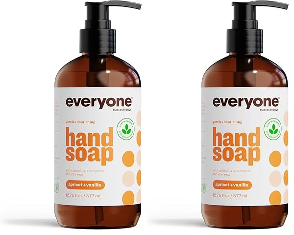 EVERYONE FOR EVERY BODY HAND SOAP, APRICOT PLUS...
