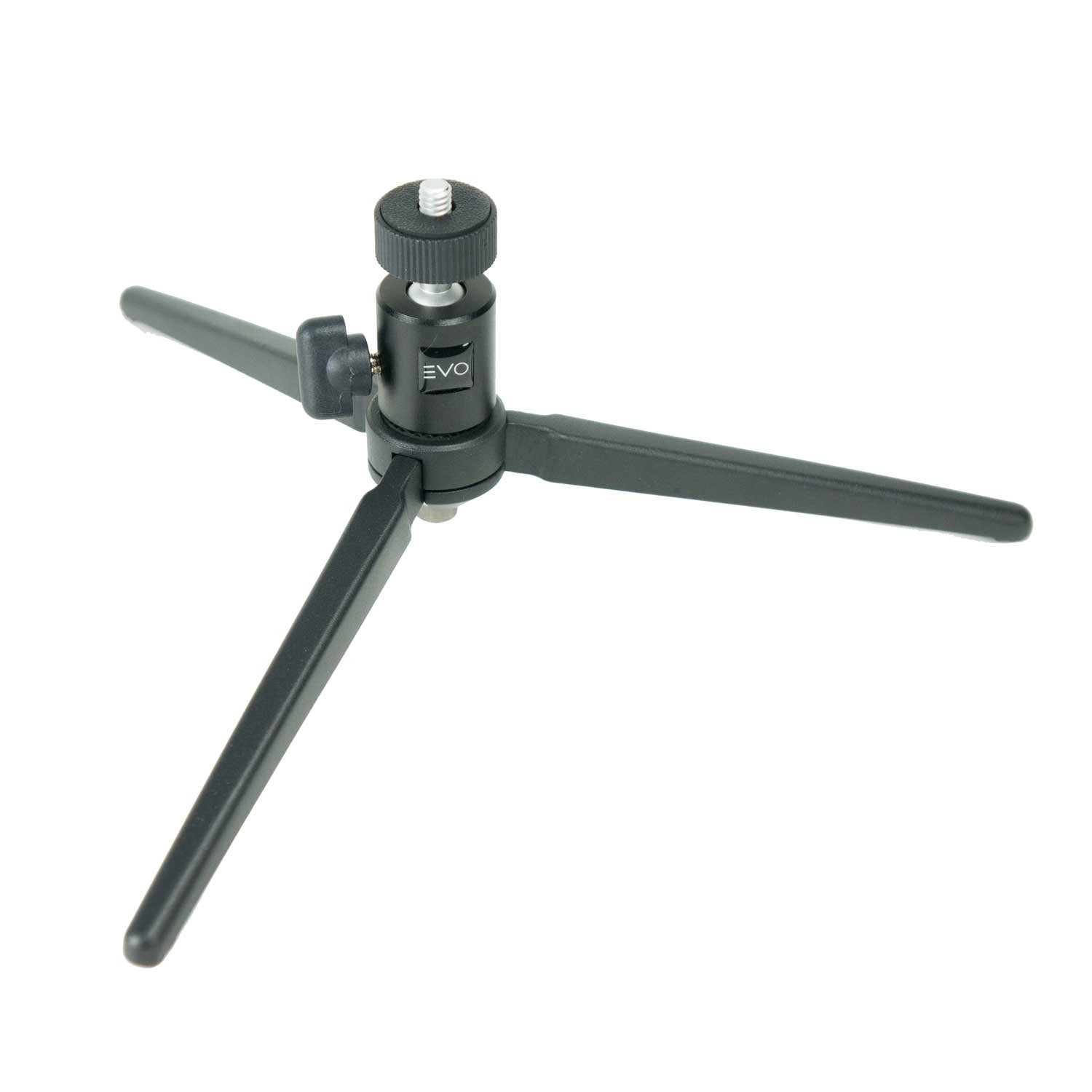 EVO GS75 Mini Tripod with Swivel Ball Head 100 Aluminum, Works with