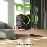 Huepar Laser Level Self-Leveling Green Beam Cross Line 110° Horizontal Vertical view 4