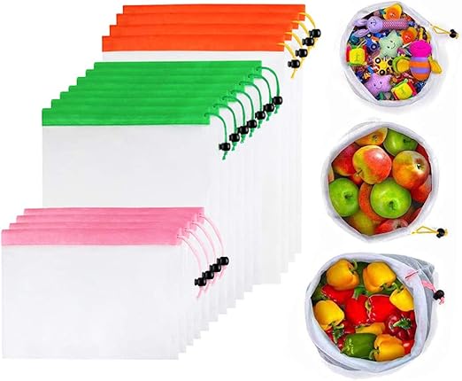 bolsas reutilizables fruta amazon