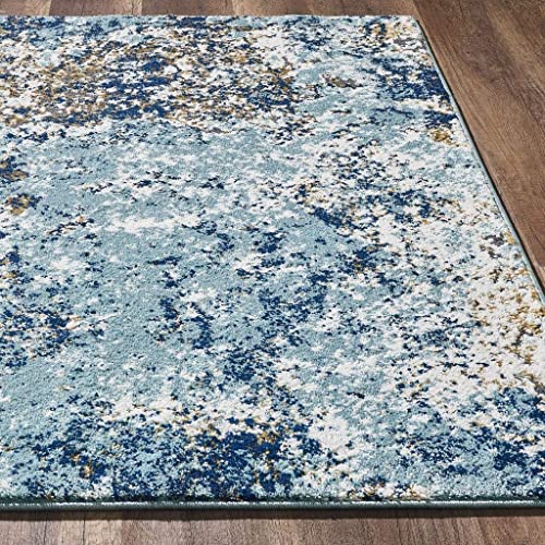 LUXE WEAVERS Rug Persian Rugs 6490 Abstract Area Rug Modern Design