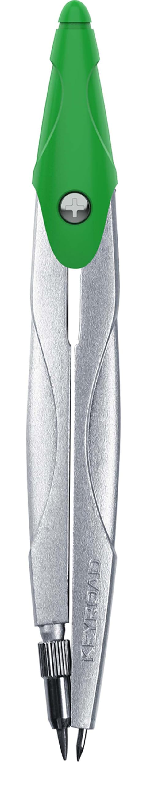 KEYROAD Zirkel/komfortabler Griff/ergonomisches Design/Kunststoffgehäuse/für Schüler/für die Schule/mit zusätzlichen Minen / 3 Farben / 20 Stück pro Packung 6