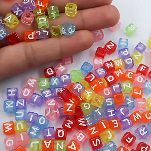 3 TOAOB+1200pcs+Alphabet+Bracelet+Necklace