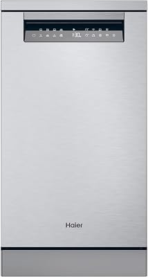 I-Pro Shine Series 5 XF1C3TB1FX, Lavavajillas Independiente 45CM, Motor Inverter, 11 Cubiertos, 3 Bandejas, 8 Ciclos, Wi-Fi, App hOn, Filtro Antibacterias, Apertura Automática, 43DB, Inox