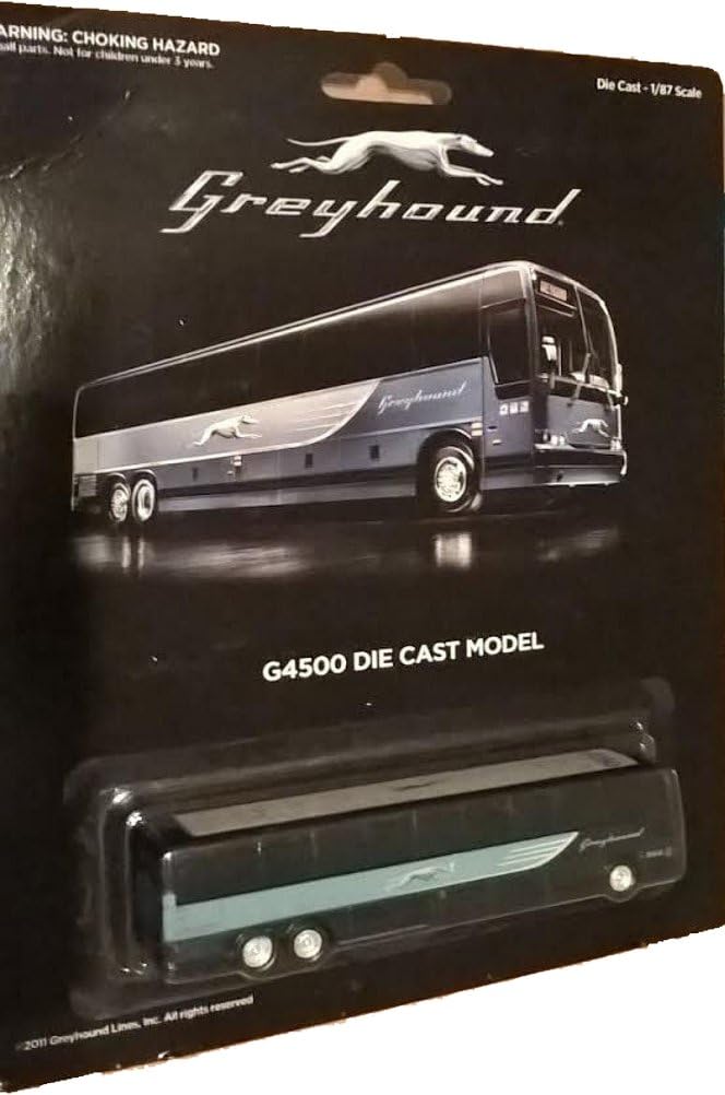 diecast greyhound bus