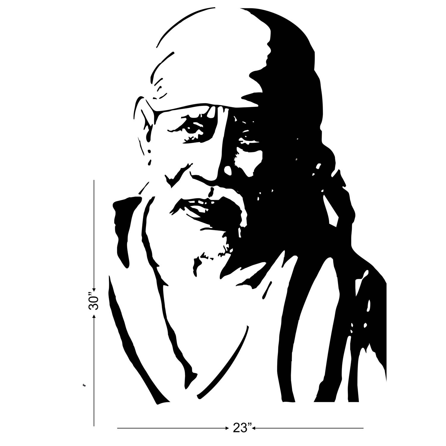 buy studio briana shirdi sai baba silhouette wall decal sticker on premium vinyl online at low prices in india amazon in buy studio briana shirdi sai baba