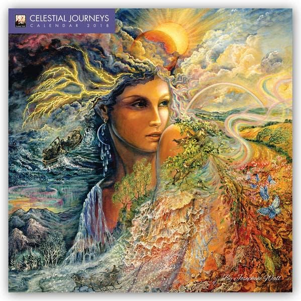Celestial Journeys by Josephine Wall Wall Calendar 2018 (Art Calendar) Calendar – Wall Calendar, 2 Aug. 2017