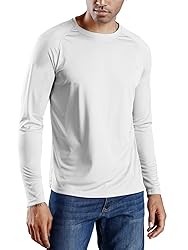 Willit Men's Rash Guard Swim Shirts UPF 50+ Long