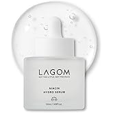 LAGOM Niacin Hydro Serum, 5% Niacinamide, Pore Care, Dull Skin, Intense Moisturizing & Brightening, Korean Skincare, Irritation-Tested, 1.69 Fl Oz