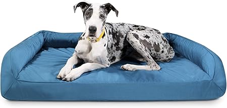waterproof bolster dog bed