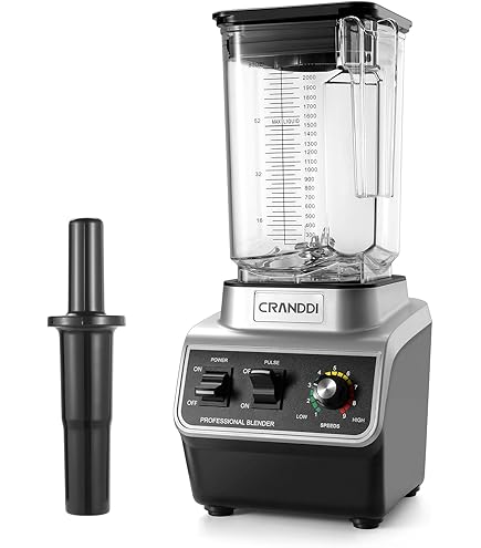 Amazon.com: CRANDDI Commercial Blender for Crushing Ice, Chopping