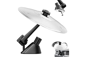 Car Crash Cymbal, Car Cymbal Air Vent, Auto Symbol Drum Air Vent Music Lovers, Easy to Install, Compact and Convenient, Fits 