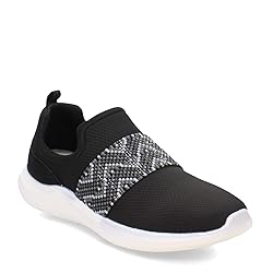 Clarks Women's Nova Way Sneaker, Black Combi, 8.5