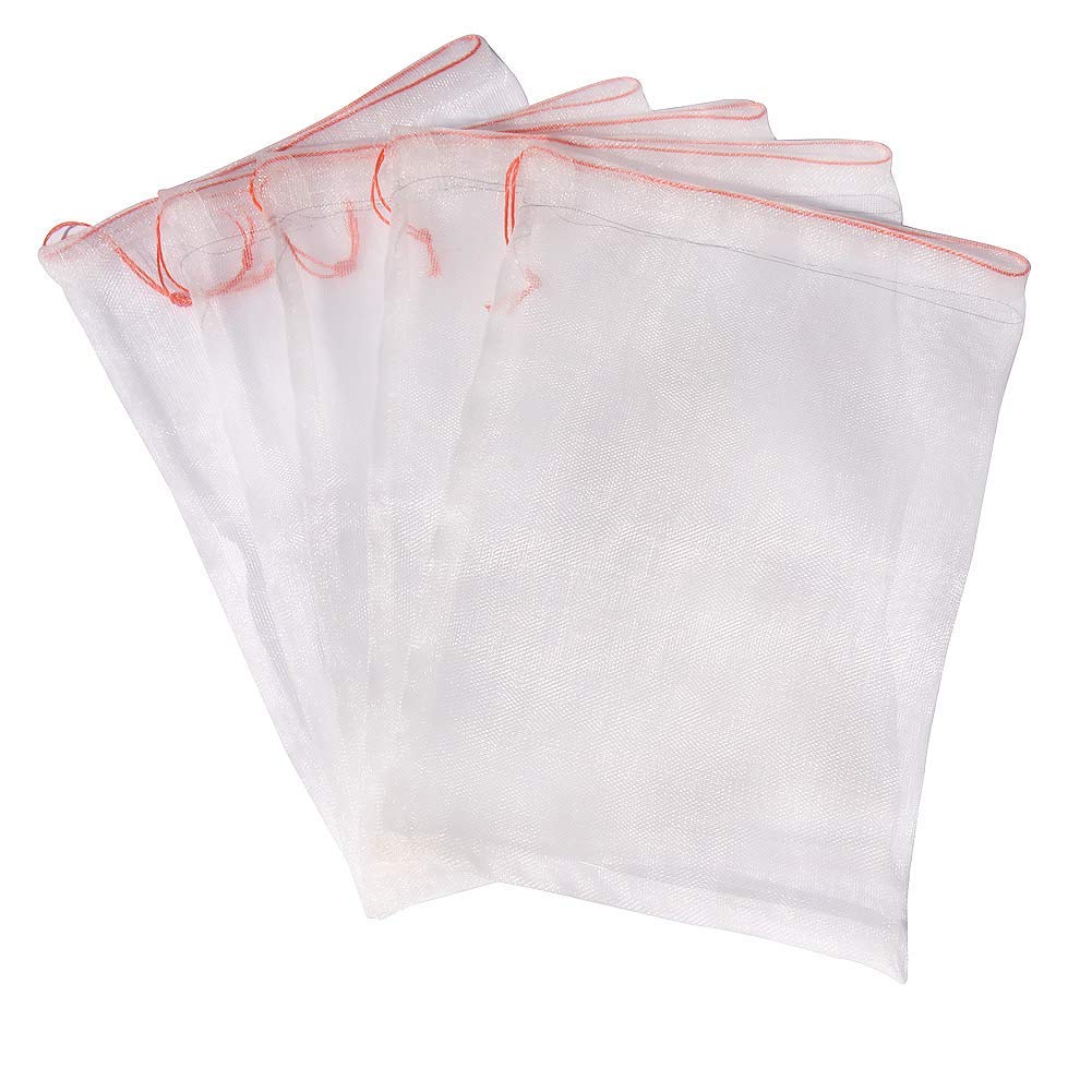 Photo 1 of 10Pcs 6"x4" Mosquito Bug Insect Bird Fine Mesh Net Barrier Hunting Blind Garden Screen Netting Bag for Protect Your Plant Fruits Flower