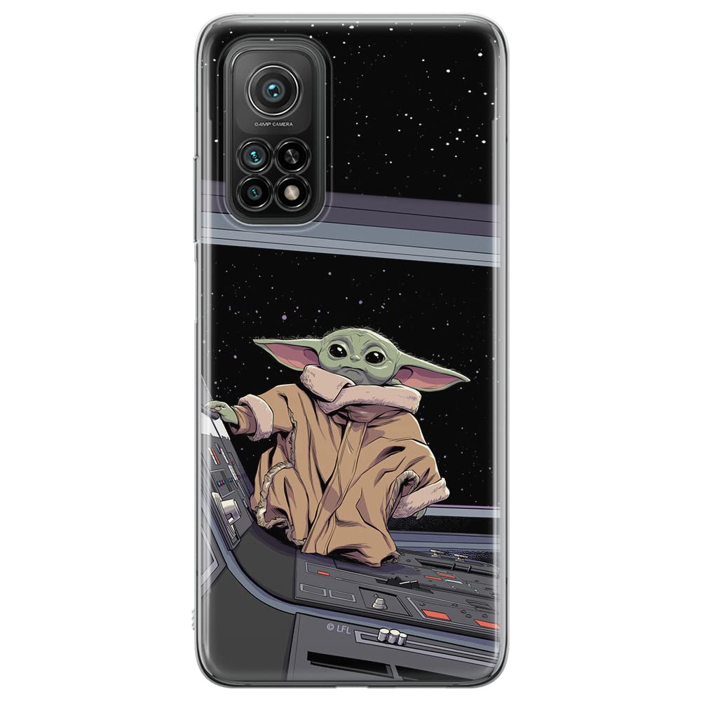 ERT GROUP mobile phone case for Xiaomi MI 10T 5G / MI 10T PRO 5G original and officially Licensed Star Wars pattern Baby Yoda 025 optimally adapted to the shape of the mobile phone, case made of TPU