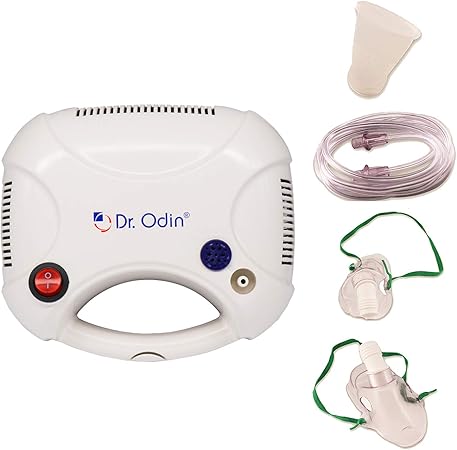 Dr Odin Nebulizer For Kids and Adults with Latest Piston Compressor Technology With Strong Working Air Flow-303
