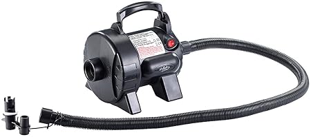 infactory Luftkompressor: Elektrische Luftpumpe für schnelles Auf- und Abpumpen, 680 W (Absaugpumpe)