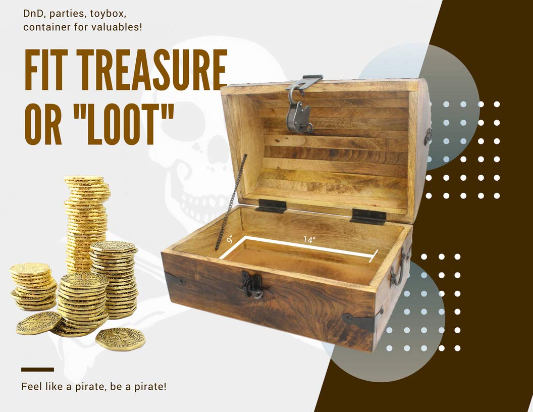 Decorative Boxes Well Pack Box Treasure Chest Pirate Toy Box Kids