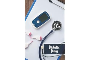 Diabetes Diary: Blood Sugar Log Book For Diabetics, Daily Glucose Monitoring Diary, Clinilog Blood Sugar Logbook For 2 Years