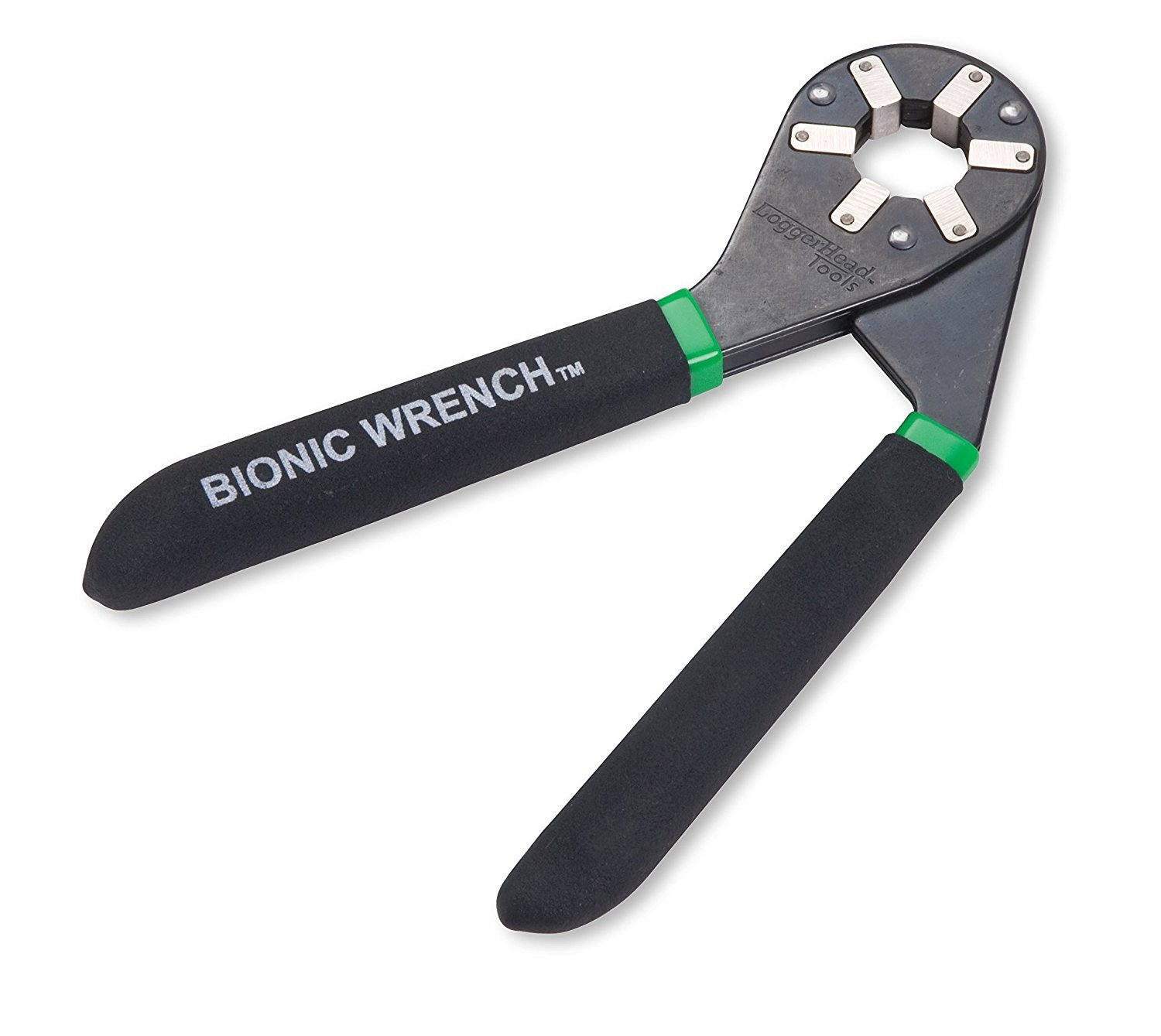 8 Inch Bionic Adjustable Wrench by LoggerHead Tools | 14 Wrenches in 1 | Grabs Bolt On All Six Sides | Patented Design Multiplies Gripping Force | Great Gifts for Men, Dad, Gadgets for men