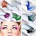 Lookathot 15 Pairs Feather False Eyelashes Eye Lashes- Natural Handmade Reusable Extensional Charming Sexy Funny Ladies Styles- Deluxe Party Stage Dance Costume