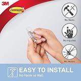 Command Clear Wire Hook Value Pack 9 Hooks 12 Strips Damage Free 225g view 5