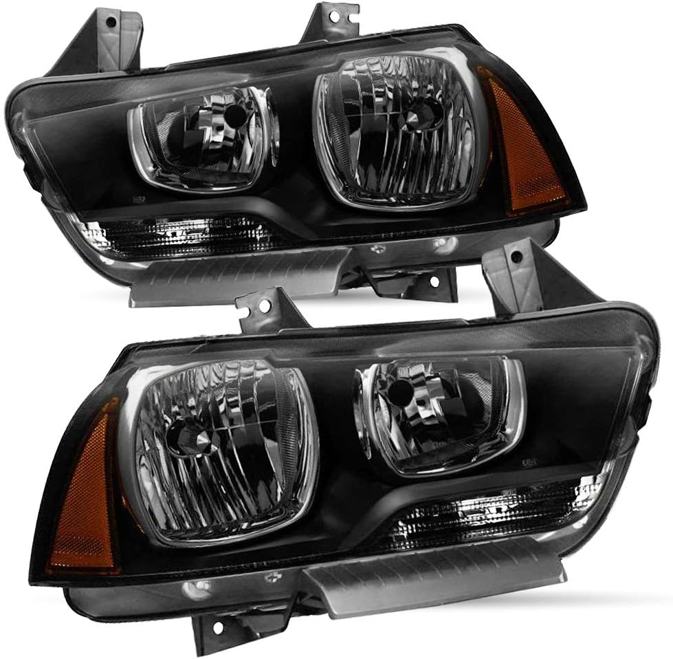 Headlight Assembly Set Replacement for 20112014 Dodge