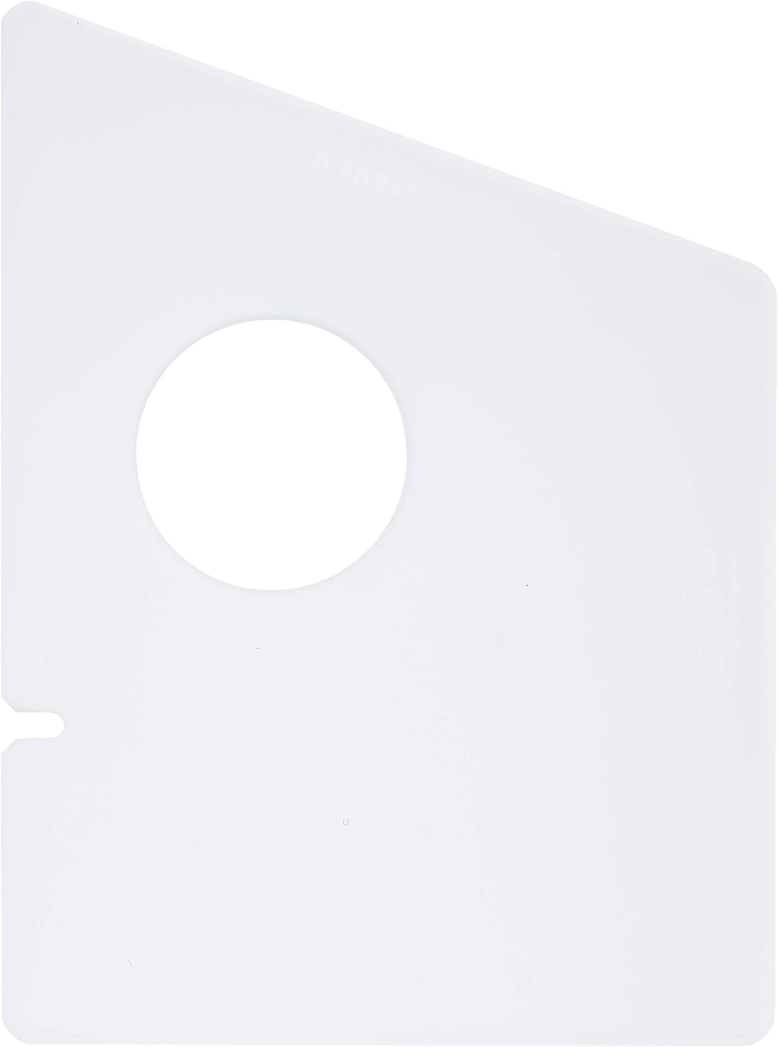 Swedish Ice Scraper - 6mm Ice Blue with Neoprene Holder - Image 4