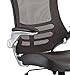 Modway Attainment Mesh Back and Vinyl Seat Modern Office Chair in Brown
