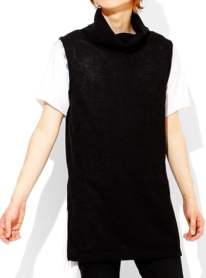 アンプ 有能な 適応 タートルネック ベスト メンズ Handsoverhearts Net