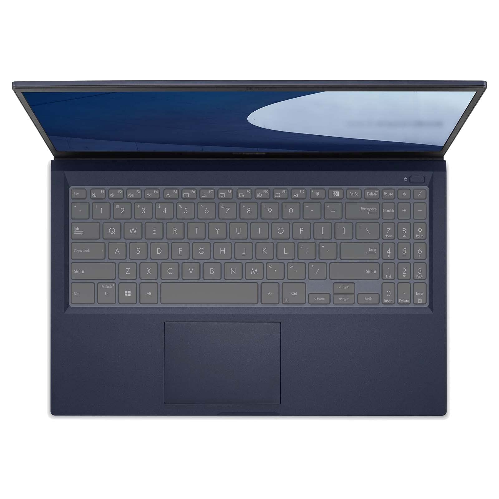 MiNGFi TPU Keyboard Cover for ASUS ExpertBook B1 B1500 P3540 PX574 - Transparent