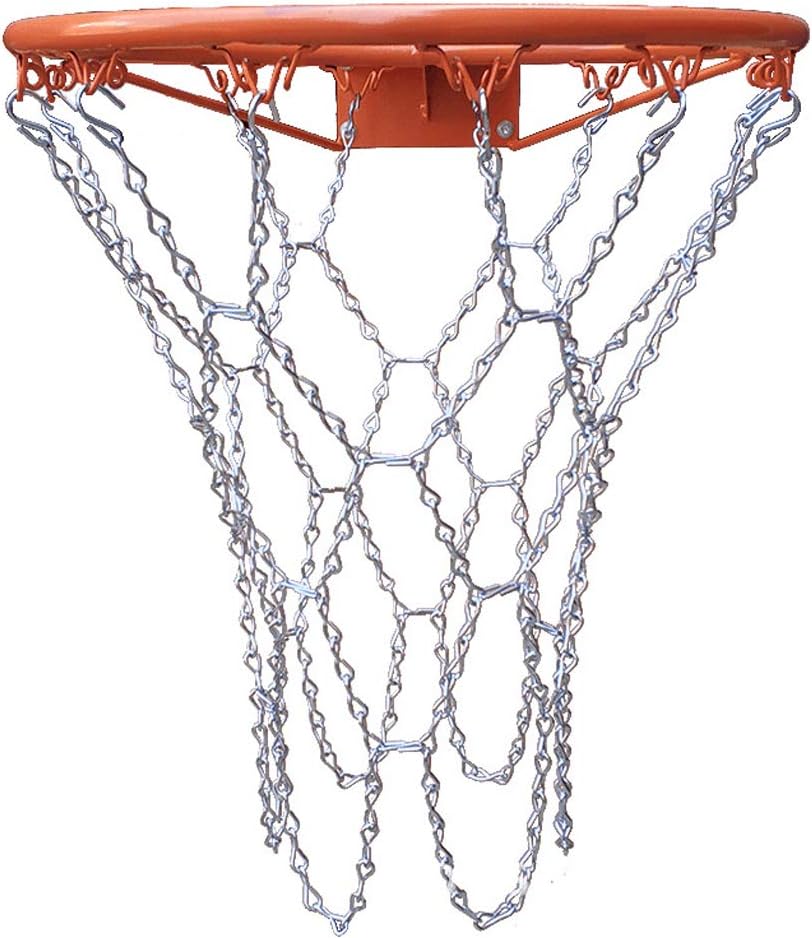 Basketball Net, Iron chain solid color net, Basketball tennis pocket