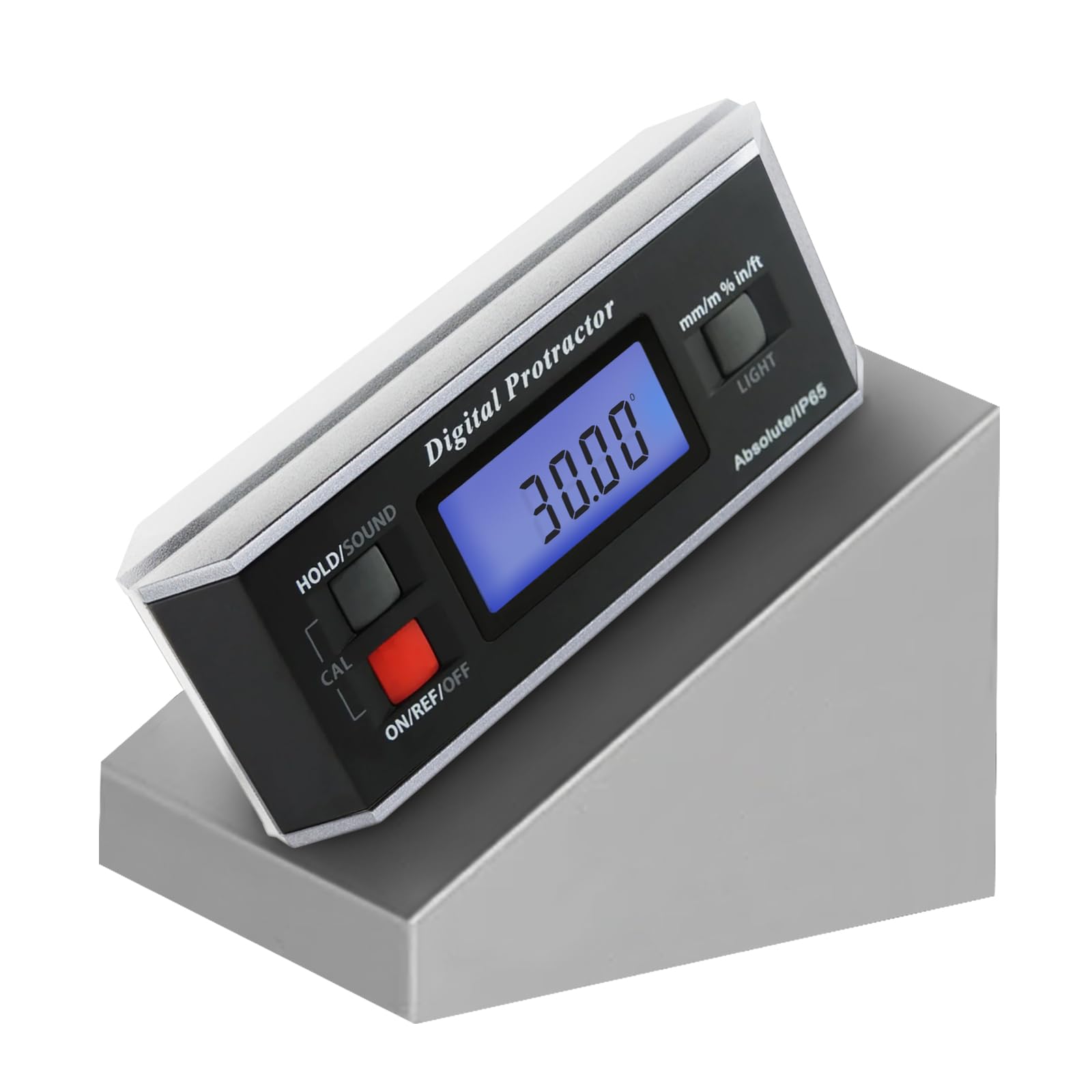 Angle Finder Level Protractor Inclinometer Magnetic V-Groove 0~360 degree with Backlight