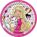 Barbie Dessert Plates, 8ct