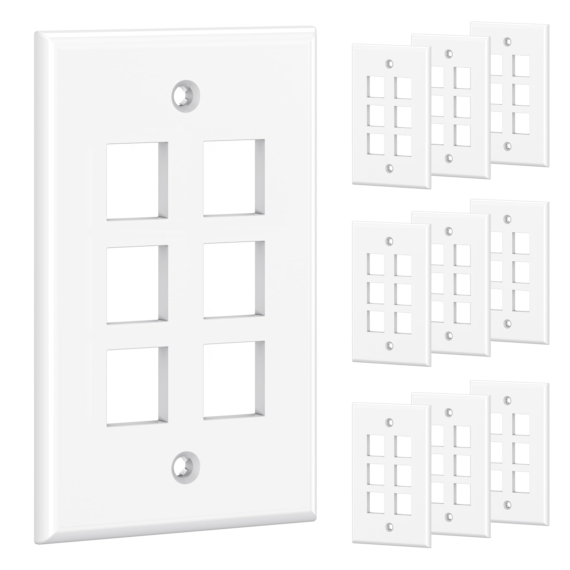 [UL Listed] Cable Matters 10-Pack Low Profile
