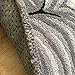 USTIDE Grey Cute Sleeping Cat Shaped Bedroom Area Rug,Tabby Cat Carpet 33.5 by 18 Inch