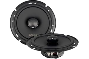 ORION XTR Series XTR65.2SL 2-Way Coaxial Shallow Slim Car Audio Speakers - 6" | 6.5”, Full Range, 500W, 4 Ohms, Easy Installation, Polypropylene Cone W/Butyl Rubber Surround (Pair)