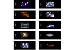 Godox AK-S06 Slide Set Transparencies for Godox AK-R21 Camera Flash Projector, Pack of 10pcs