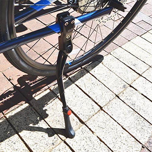 Lumintrail Rear Mount Bike Kickstand Quick Adjust Height Bicycle Side