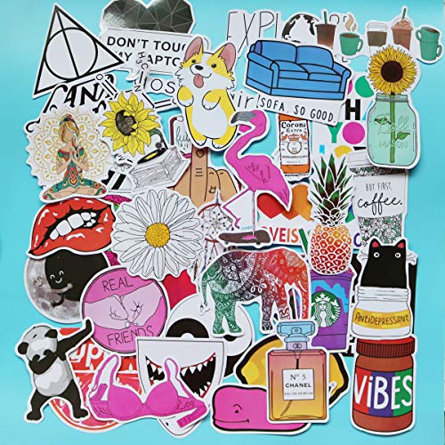 4 Cartoon+Stickers+Skateboard+Motorcycle+Bicycle