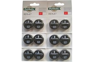 Pet Safe RFA-67D 6-Volt Battery, Economy, 12 Batteries, Pack of 6.