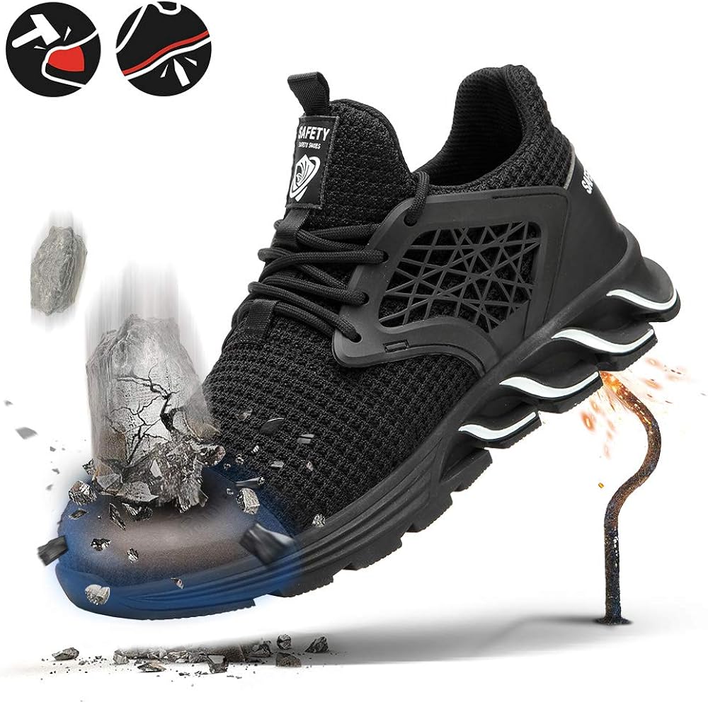 off white steel toe shoes amazon