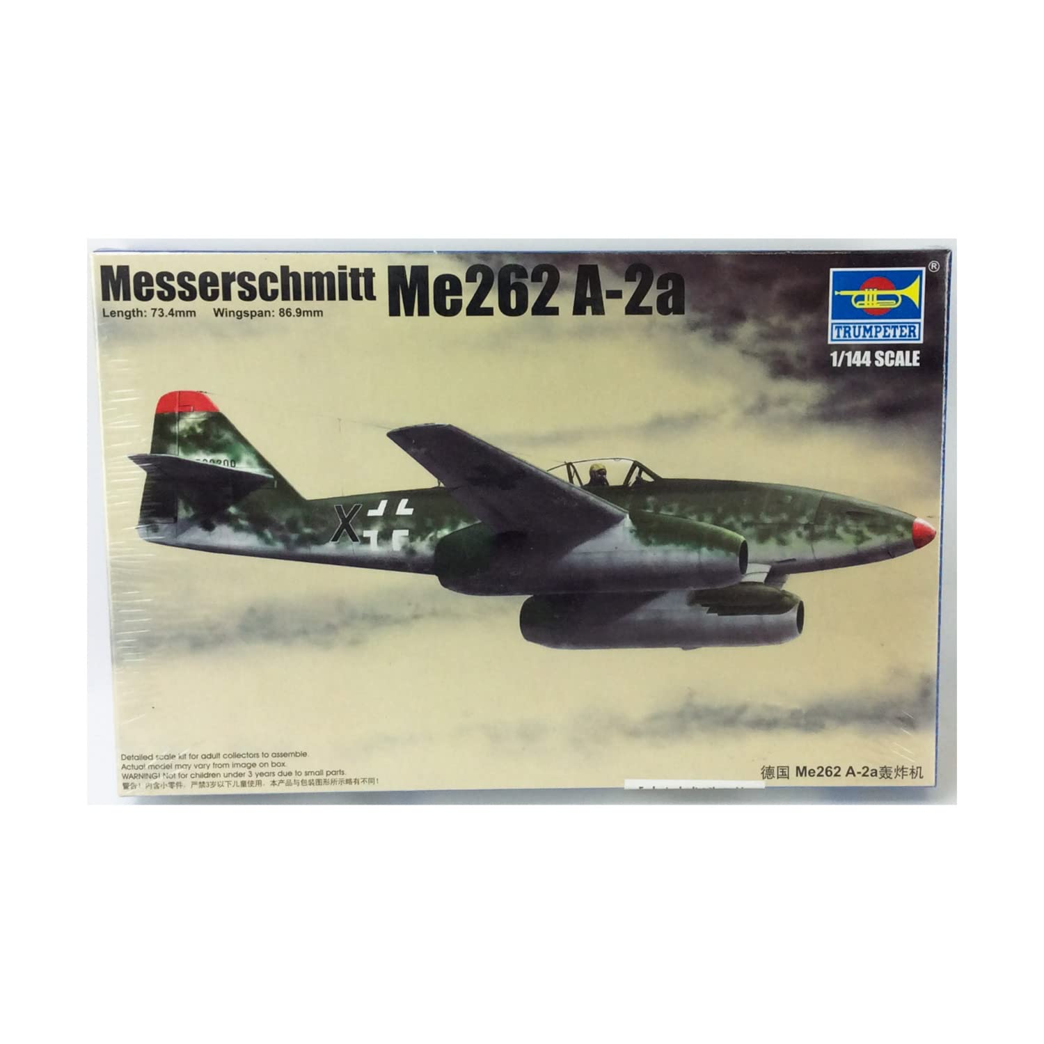 Trumpeter 1: 144 -Messerschmitt Me 262-A2a