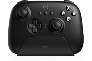 8Bitdo Ultimate Bluetooth Switch Pro Controller with Charging Dock, Wireless Gamepad with Hall Effect Sensor Joystick for Swi